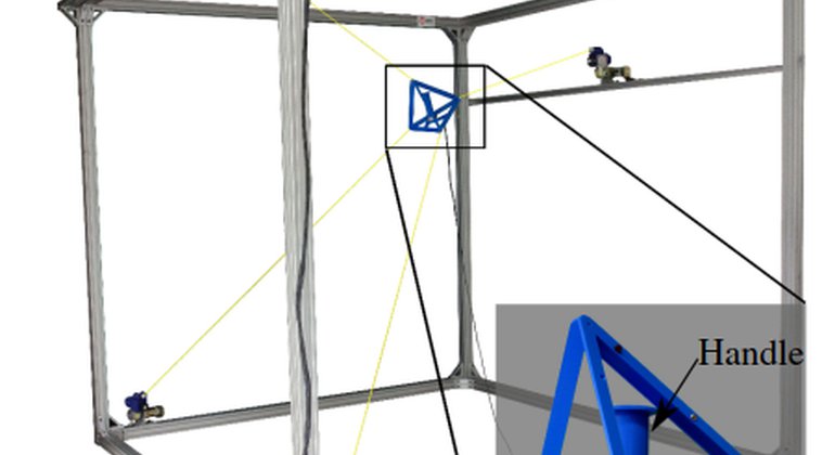 Robot à câble pour la cartographie des rayonnements